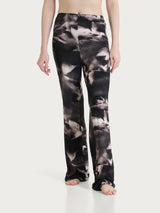 Nero Women's Viscosa Summer Floral gemusterte Hose mit weitem Bein - Ragno