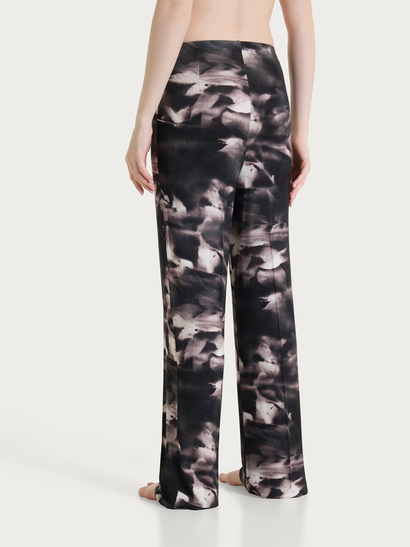 Nero Women's Viscosa Summer Floral gemusterte Hose mit weitem Bein - Ragno