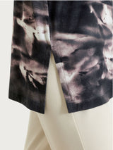 Maglietta con fantasia floreale in Viscosa Summer Neri Donna - Ragno