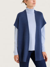 Cappa in punto perla Four Seasons Blu Donna - Ragno