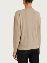Cardigan girocollo con bottoni in punto perla Four Seasons Grigi Donna - Ragno