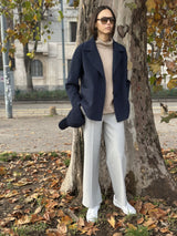 Maglia con collo a ciambella in NaturalSoft Grigi Donna - Ragno
