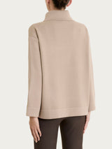 Maglia con collo a ciambella in NaturalSoft Grigi Donna - Ragno