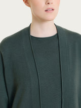 Cardigan aperto  in Kerasoft Grigi Donna - Ragno