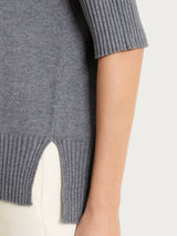 Maglia girocollo con manica corta in NaturalSoft Neri Donna - Ragno