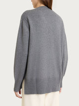 Langärmelige Strickjacke aus Naturalsoft, Nero, für Damen – Ragno