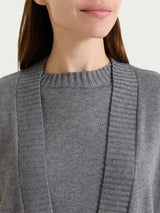 Langärmelige Strickjacke aus Naturalsoft, Nero, für Damen – Ragno