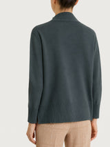 Lupetto con manica lunga in Soft Wool Grigi Donna - Ragno
