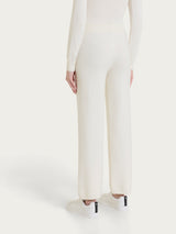 Pantalone ampio in Soft Wool Bianchi Donna - Ragno