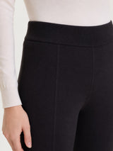 Pantalone ampio in Soft Wool Neri Donna - Ragno