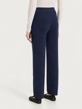 Pantalone ampio in Soft Wool Blu Donna - Ragno
