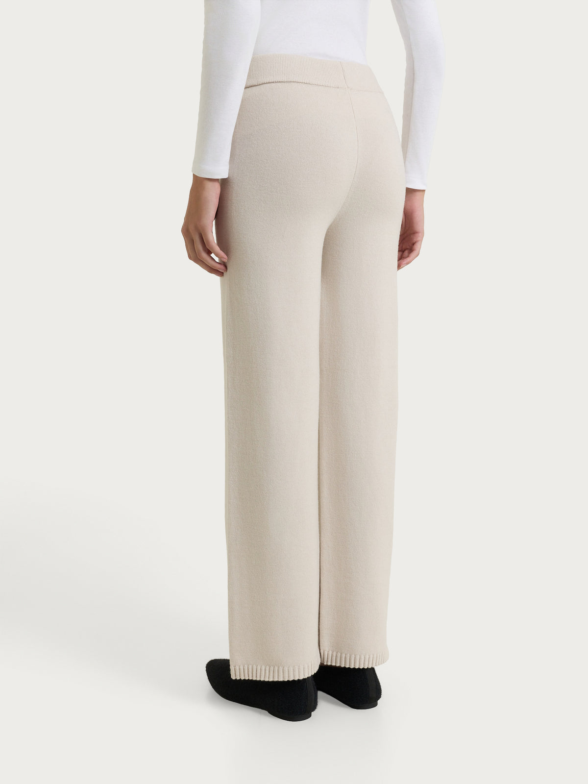 Pantalone ampio in NaturalSoft Bianchi Donna - Ragno