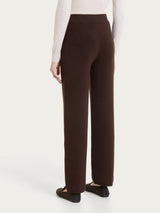 Pantalone ampio in Soft Wool Marroni Donna - Ragno