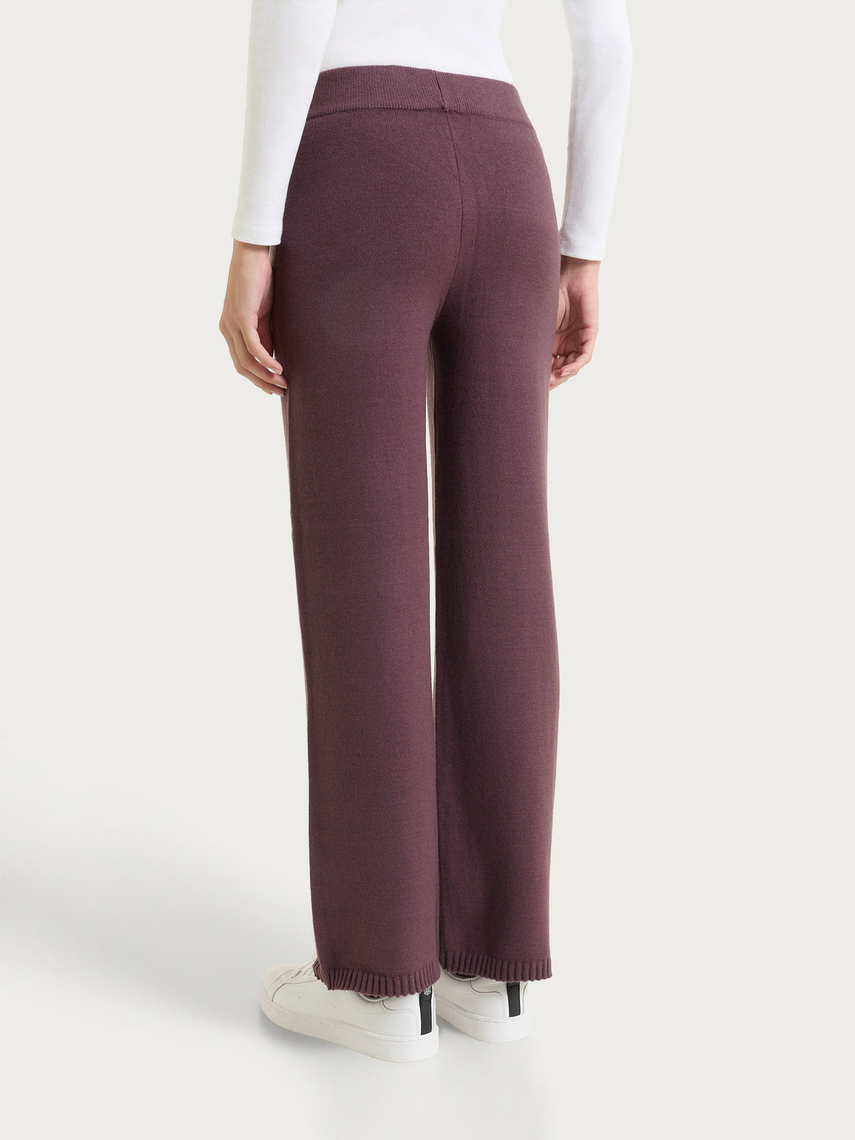 Pantalone ampio in NaturalSoft Viola Donna - Ragno