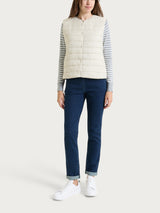 Piumino puffer smanicato Ultralight Bianchi Donna - Ragno