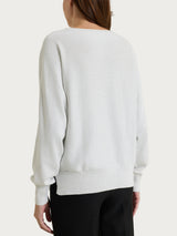 Maglia con manica pipistello in Lurex Four Seasons Bianchi Donna - Ragno