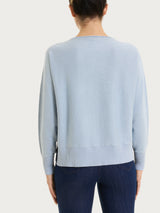 Maglia con manica pipistello in Lurex Four Seasons Azzurri Donna - Ragno