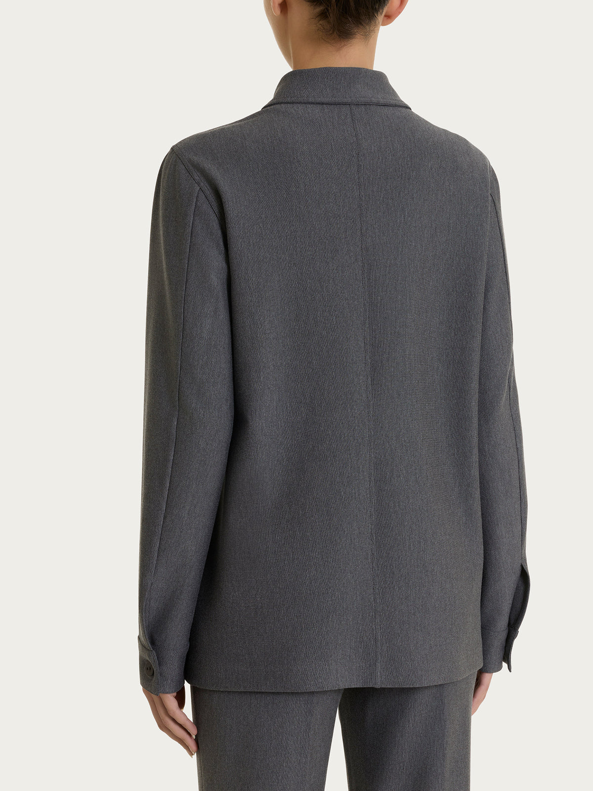Sahara-Jacke mit Taschen aus Compact Nero für Damen – Ragno