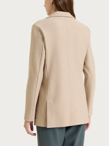 Blazer monopetto con un bottone in Compact Grigi Donna - Ragno