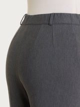 Pantalone flare con tasche in Compact Neri Donna - Ragno