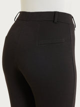 Pantalone a sigaretta con micro pattern in Jacquard Marroni Donna - Ragno