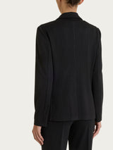 Blazer gessato con due bottoni in Jacquard Neri Donna - Ragno