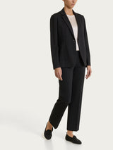 Blazer gessato con due bottoni in Jacquard Neri Donna - Ragno