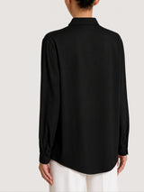 Camicia in Light Flannel Neri Donna - Ragno