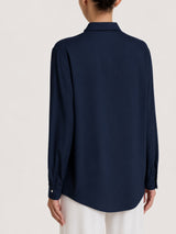 Camicia in Light Flannel Blu Donna - Ragno