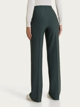 Pantalone ampio in Compact Grigi Donna - Ragno