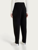 Pantalone jogger con tasche in Compact Neri Donna - Ragno