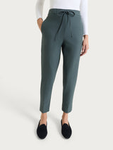 Pantalone jogger con tasche in Compact Grigi Donna - Ragno