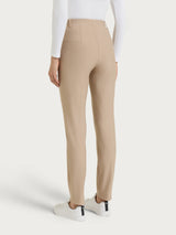 Pantalone a sigaretta con passanti in Compact Grigi Donna - Ragno