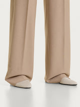 Pantalone a sigaretta con passanti in Compact Neri Donna - Ragno
