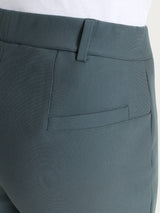 Pantalone a sigaretta con passanti in Compact Grigi Donna - Ragno