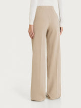 Pantalone ampio con tasche in Winter Twill Grigi Donna - Ragno