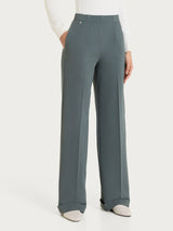 Pantalone ampio con tasche in Winter Twill Grigi Donna - Ragno
