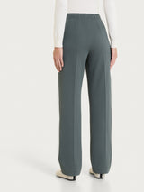 Pantalone dritto con tasche in Winter Twill Grigi Donna - Ragno