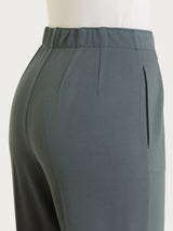 Pantalone dritto con tasche in Winter Twill Grigi Donna - Ragno