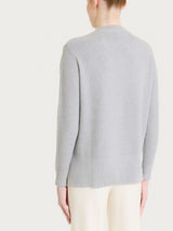 Maglia girocollo con punto riso in Lurex Soft Wool Neri Donna - Ragno