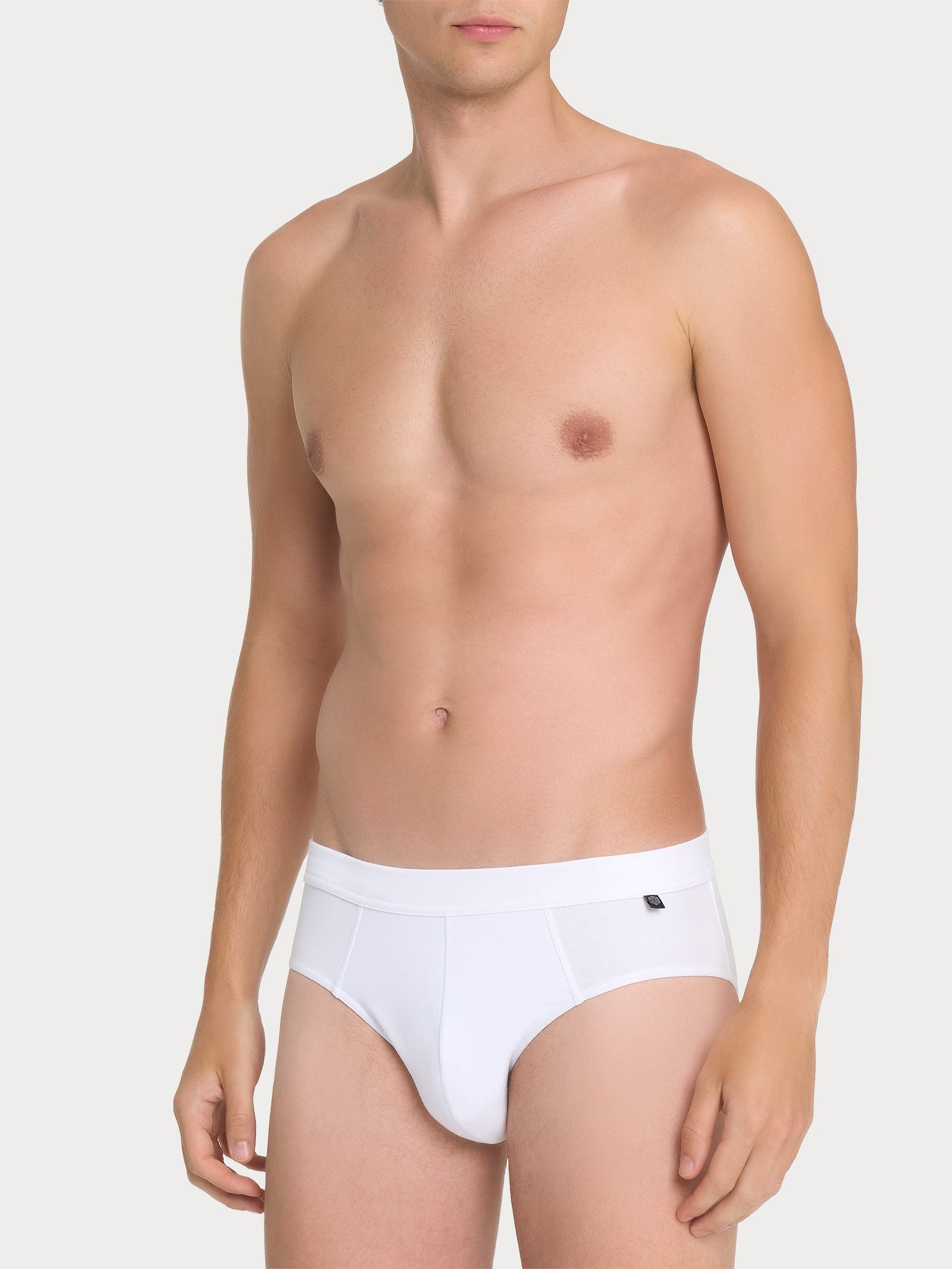 Comfort - Slip in cotone elasticizzato Blu Uomo - Ragno