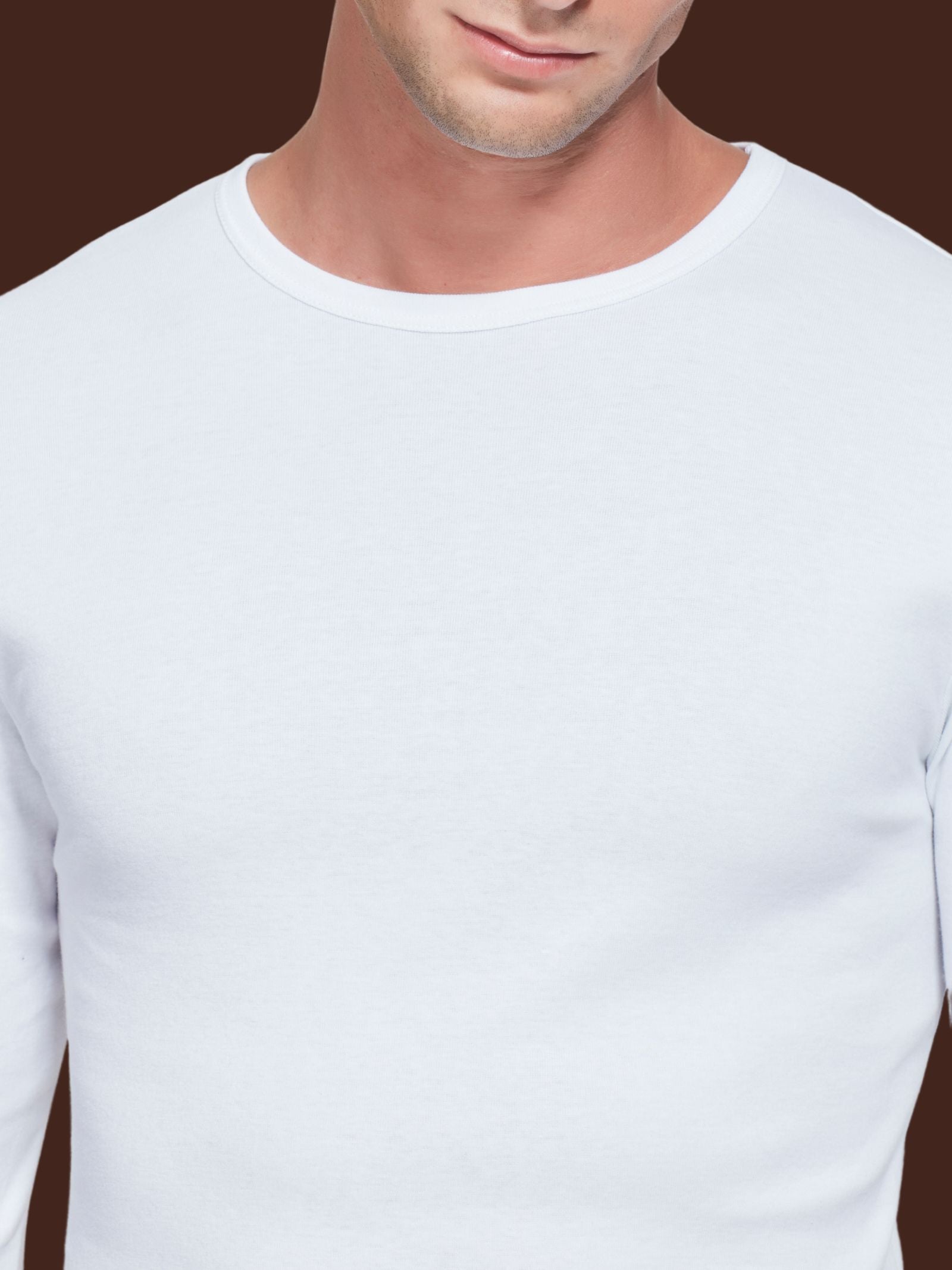 Maglia girocollo in caldo cotone  Bianchi Uomo - Ragno