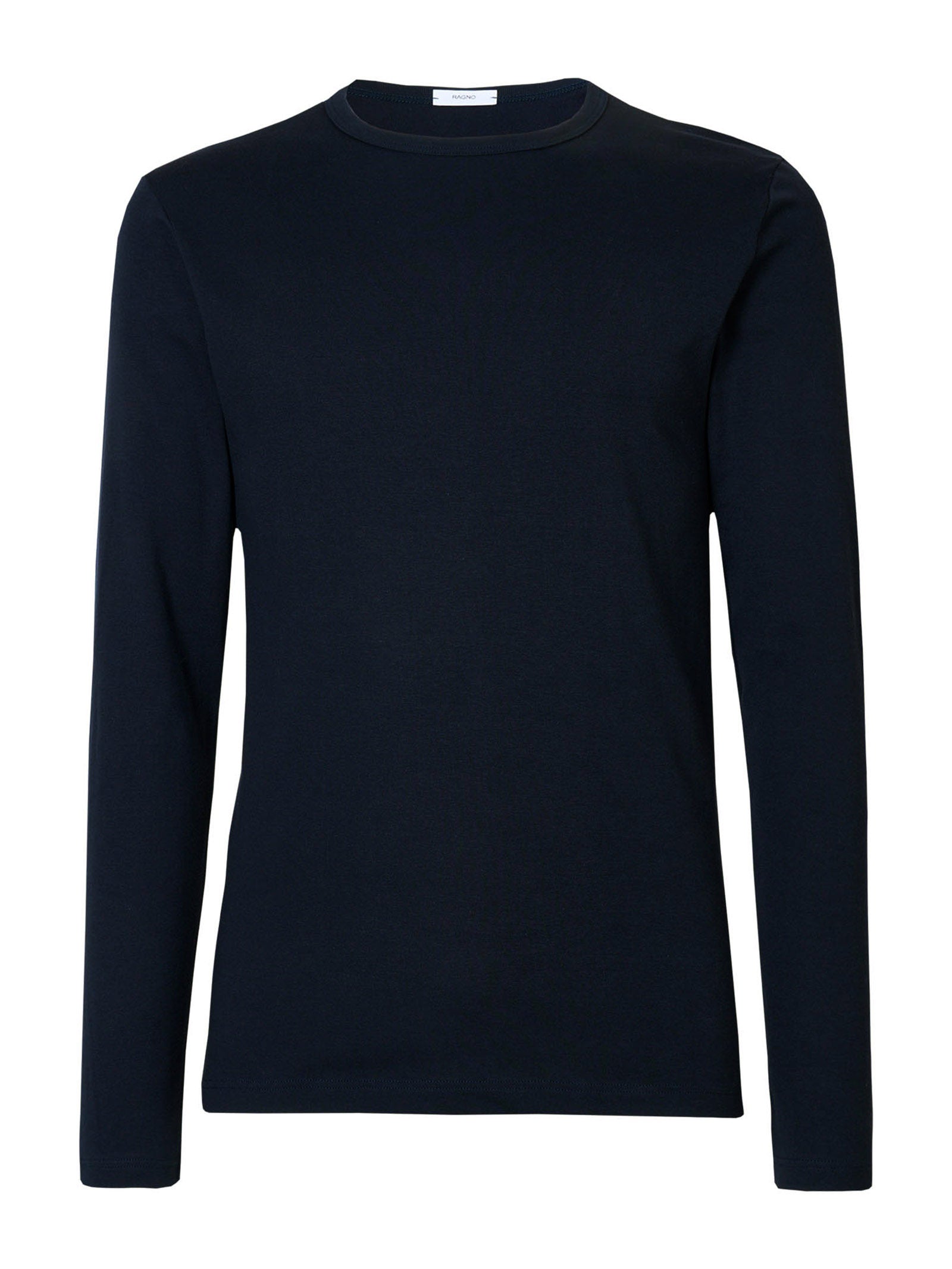 Maglia girocollo in caldo cotone  Blu Uomo - Ragno