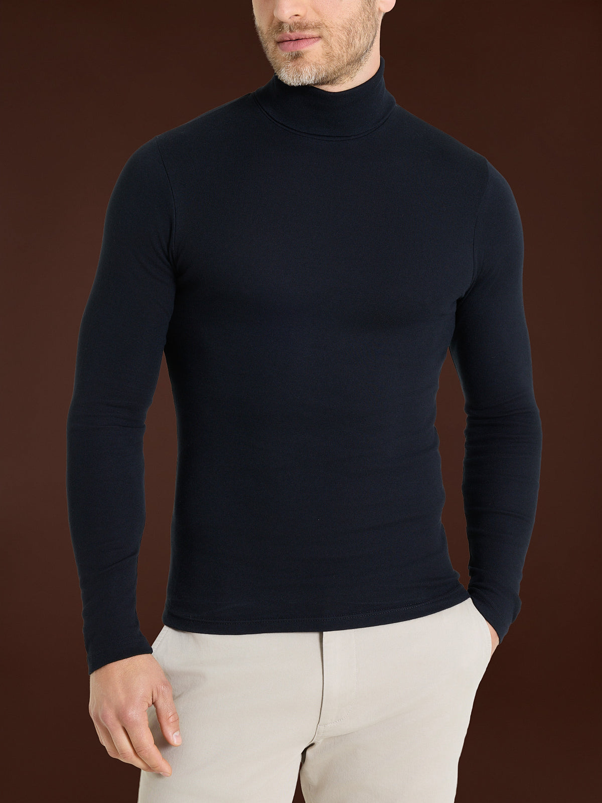 Dolcevita in Thermo Cotton Neri Uomo - Ragno