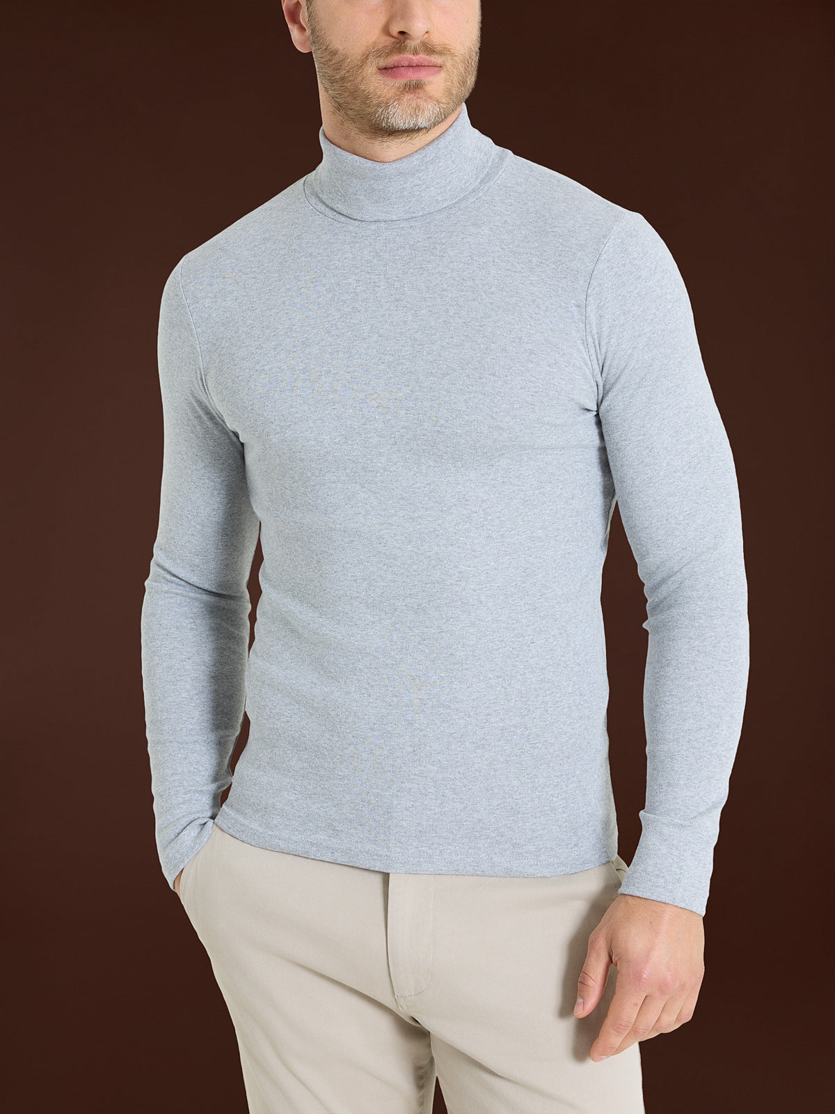 Dolcevita in Thermo Cotton Neri Uomo - Ragno