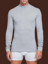 Lupetto in Thermo Cotton Neri Uomo - Ragno
