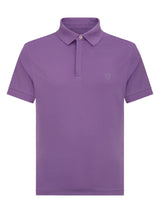 Polo in Eco Cotton Piquet Stretch Viola Uomo - Ragno
