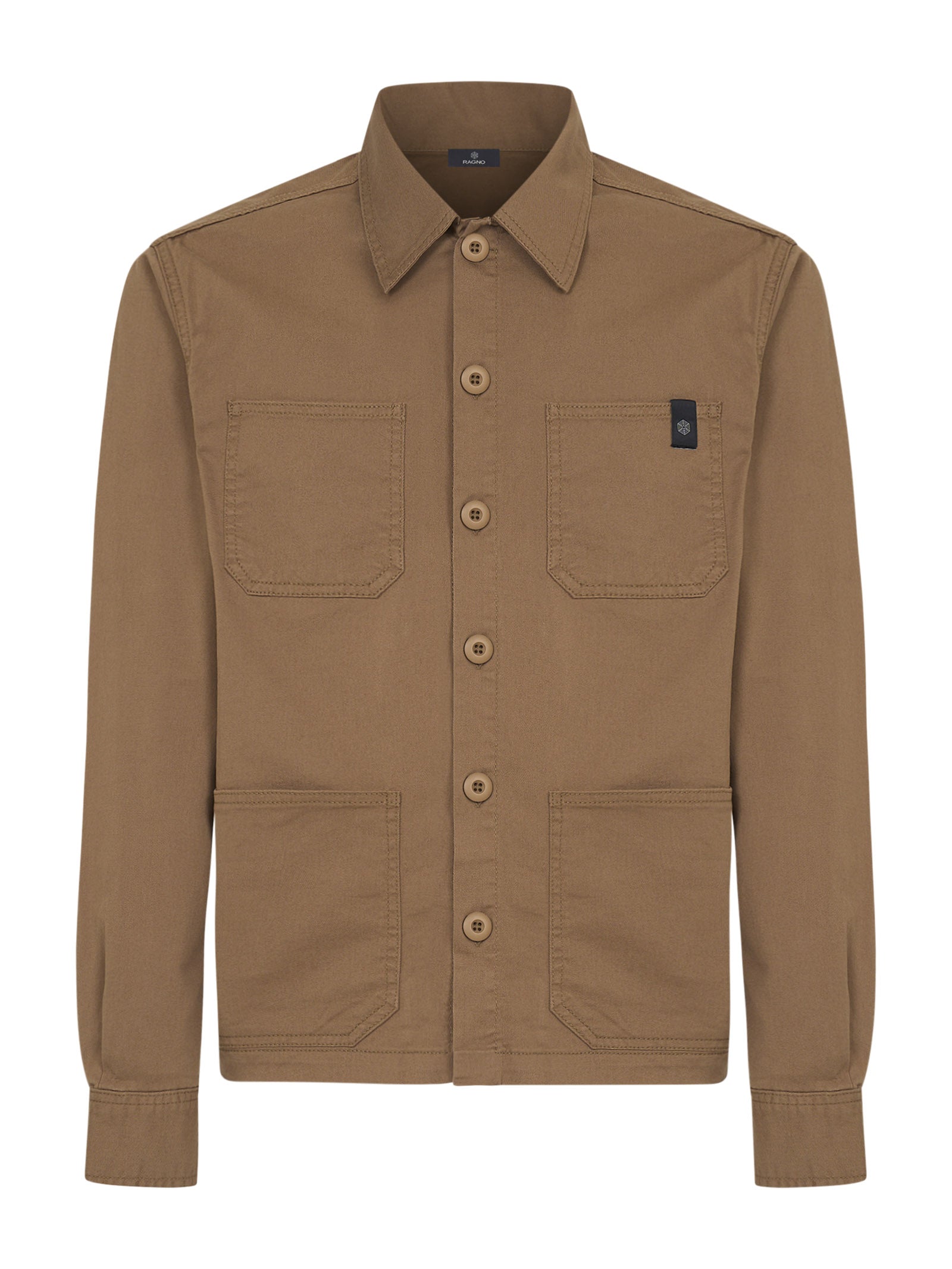 Giacca a camicia in Raw Twill -  - Ragno