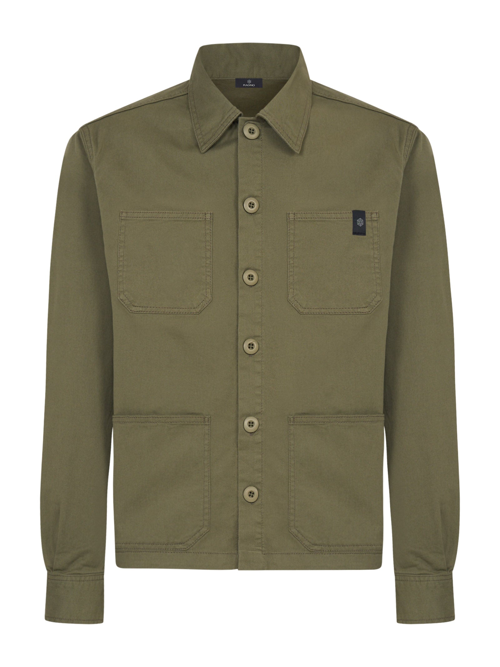 Giacca a camicia in Raw Twill -  - Ragno