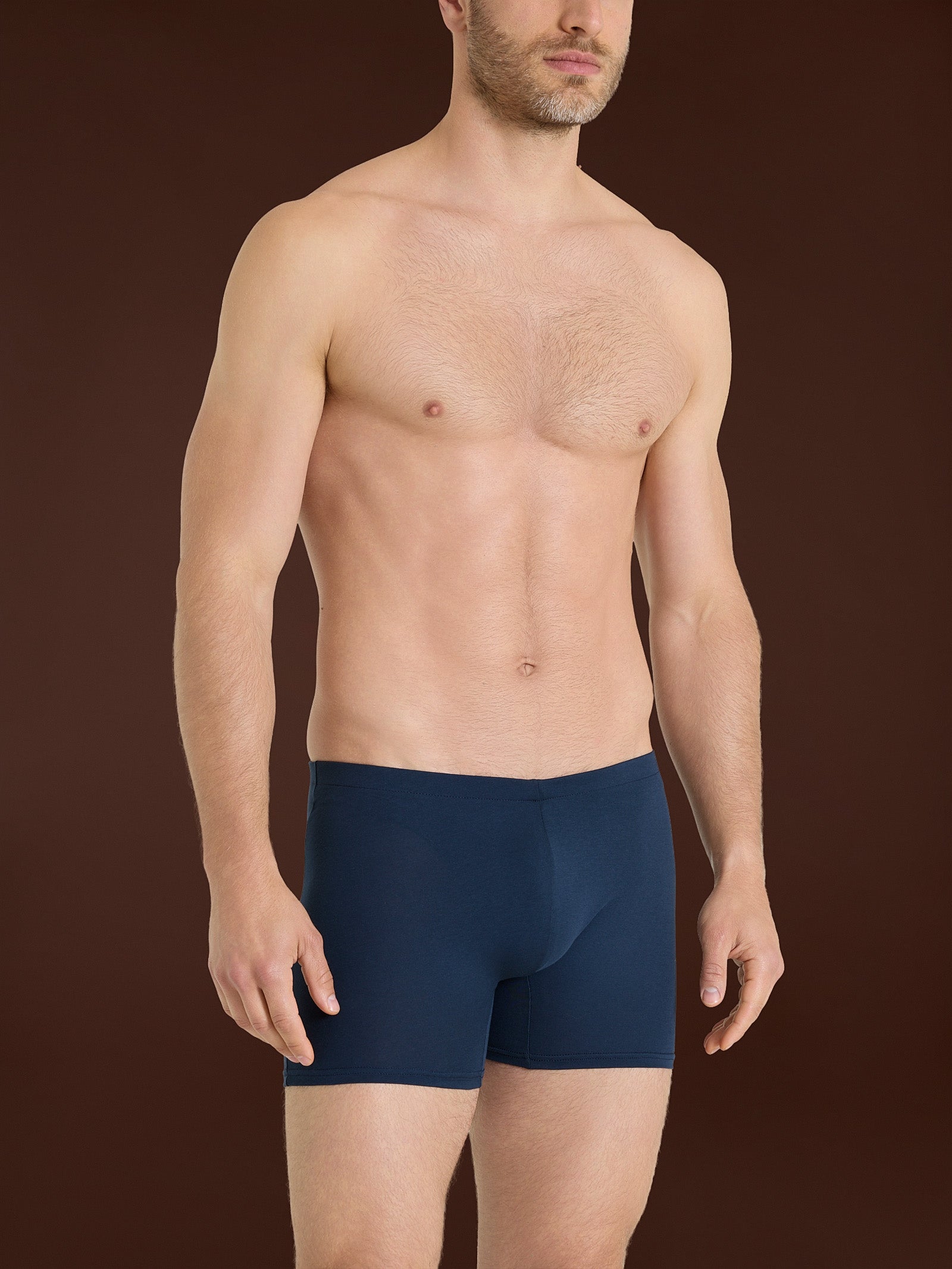 Hi-Tech - Parigamba in jersey di cotone elasticizzato Blu Uomo - Ragno